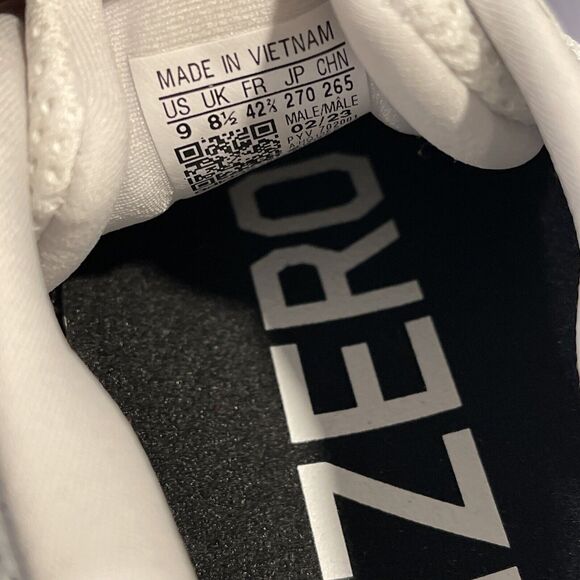 adidas Adizero SL White Carbon Sneaker Mens 9 White Black Running HQ1352 NEW - Picture 7 of 8